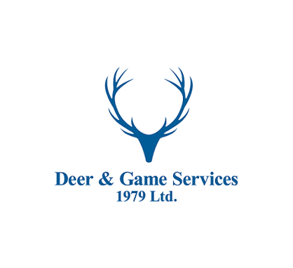 Image of deer and game logo framed